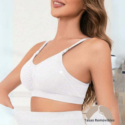 PROMO 3 X 1 | CORPIÑO DE AMAMANTAR + PACK DE BOMBACHAS DE REGALO