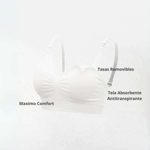 PROMO 3 X 1 | CORPIÑO DE AMAMANTAR + PACK DE BOMBACHAS DE REGALO
